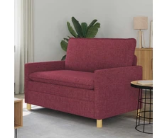 Sofa Vyno raudona Audinys