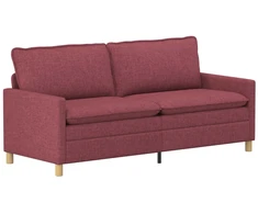 Sofa Vyno raudona Audinys