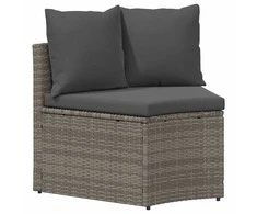 Sofa Sofos komplektas 2 pcs Pilka