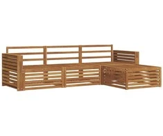Lauko sofos komplektas Natūrali 257,5 x 162,5 x 73 cm