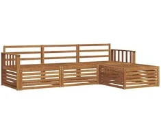 Lauko sofos komplektas Natūrali 249,5 x 162,5 x 73 cm