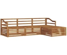 Lauko sofos komplektas Natūrali 245,5 x 162,5 x 73 cm