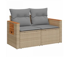 Sofos komplektas 7 pcs Bežinė ir šviesiai pilka