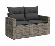 Sofos komplektas 7 pcs Pilka ir tamsiai pilka