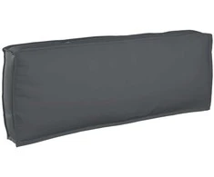 Sofa Sofos komplektas su pagalve Antracitas 133 x 92 x 69 cm
