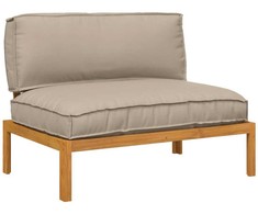 Sofos komplektas Taupe 120 x 92 x 69 cm Kietos akacijos mediena