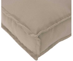 Sofa Sofos komplektas su pagalve 2 pcs Taupe Kietos akacijos mediena