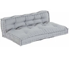 Šiuolaikinis sofos pagalvėlė 2 pcs Pilka 120 x 80 x 38 cm