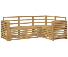 Sofų komplektai 4 pcs Balta 191 x 132,5 x 73 cm