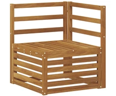 Sofų komplektai 4 pcs Kietos akacijos mediena