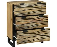 Kabalas Ruda 60 x 33.5 x 75 cm Mango medienos masyvas
