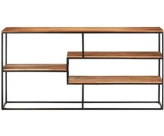 Šoninė spintelė, 150x30x75cm, akacijos medienos masyvas