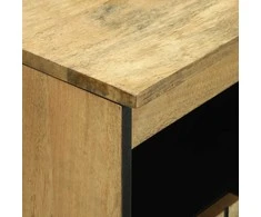 Komodas Ruda 60 x 33 x 75 cm mango medienos masyvas