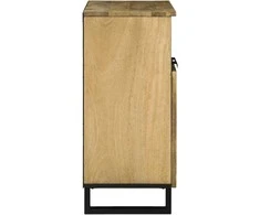 Komodas su stalčių Ruda 60 x 33 x 75 cm mango medienos masyvas
