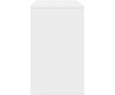Kabalas su stalčių Balta 120 x 41 x 75 cm Apdirbta mediena