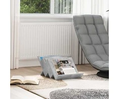 Žurnalų stovas Betono pilka 53 x 40 x 28,5 cm Apdirbta mediena