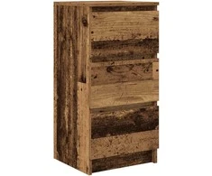 Šoninė spintelė, mediena 37,5x35x76 cm, apdirbta mediena