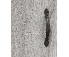 Šoninė spintelė, pilka ąžuolo, 69,5x34x90cm, apdirbta mediena