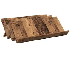 Žurnalų stovas Senas medis 90 x 53 x 28,5 cm Apdirbta mediena