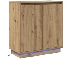 LED Bufetas Artisano ąžuolo 71 x 34,5 x 75 cm Apdirbta mediena
