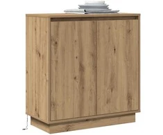 LED Bufetas Artisano ąžuolo 71 x 34,5 x 75 cm Apdirbta mediena