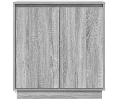 LED Bufetas Pilka sonoma ąžuolo 71 x 34,5 x 75 cm