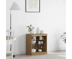 LED Bufetas Amatininkų ąžuolas 60,5 x 37 x 67 cm