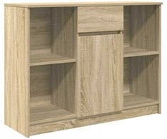 Šoninė spintelė su stalčiumi, 101x35x76 cm, mediena
