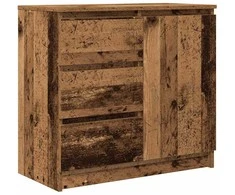 Šoninė spintelė su stalčiumi, 71x35x65 cm, mediena