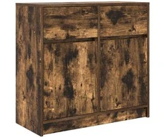 Šoninė spintelė su stalčiumi, 80x34x76 cm, mediena