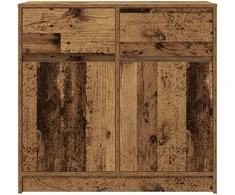 Šoninė spintelė su stalčiumi, 80x34x76 cm, mediena