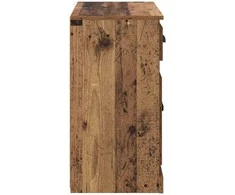 Šoninės lentynos 2 pcs Senovinis medis 70 x 35,5 x 67,5 cm