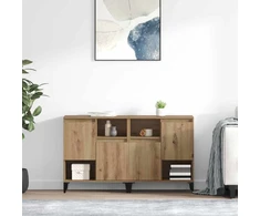 Šoninės lentynos 2 vnt. Amatininkų ąžuolas 60 x 35 x 70 cm
