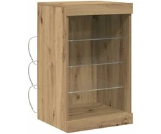 LED Bufetas Amatininkų ąžuolas 41 x 37 x 67 cm Apdirbta mediena