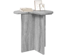 Šoninis stalas 2 pcs Pilka sonoma ąžuolo Ø 39 x 38 cm