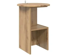Šoninis stalas Artisano ąžuolo Ø 39,5 x 55 cm Apdirbta mediena