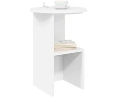 Šoninis stalas Balta Ø 39,5 x 55 cm Apdirbta mediena