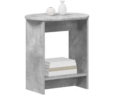 Šoninis stalas Betono pilka 50 x 39,5 x 55 cm Apdirbta mediena