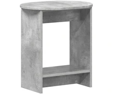 Šoninis stalas Betono pilka 50 x 39,5 x 55 cm Apdirbta mediena