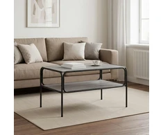 Šoninis stalas Pilka Sonoma 100 x 50 x 46 cm Apdirbta mediena