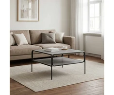 Šoninis stalas Pilka Sonoma 100 x 50 x 46 cm Apdirbta mediena