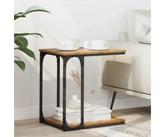 Šoninis stalas Sena mediena 50 x 35 x 52 cm Apdirbta mediena