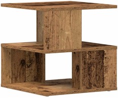 Šoninis stalas Senovinis medis 30 x 30 x 55 cm Apdirbta mediena