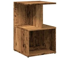 Spinta prie lovos Old Wood 35x35x55 cm Engineered Wood