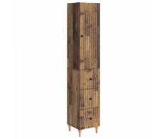 Spintelė 2 pcs 33 x 34,5 x 90 cm Apdirbta mediena