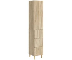 Spintelė 2 pcs 33 x 34,5 x 90 cm Apdirbta mediena