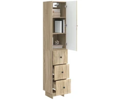 Spintelė 2 pcs 33 x 34,5 x 90 cm Apdirbta mediena