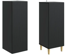 Spintelė 2 pcs 33 x 34,5 x 90 cm Apdirbta mediena