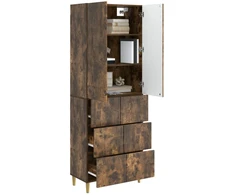 Spintelė 2 pcs 66 x 34,5 x 90 cm Apdirbta mediena