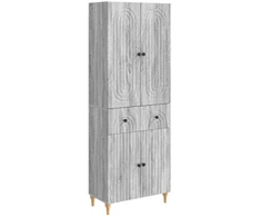 Spintelė 2 pcs 66 x 34,5 x 90 cm Apdirbta mediena